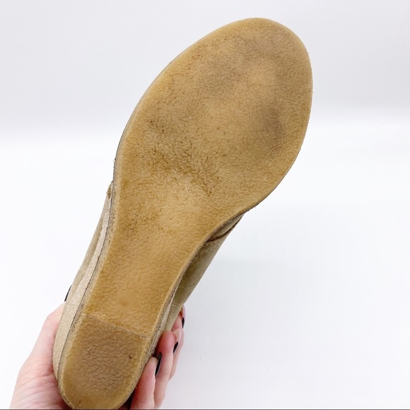 J Crew-Lace Up wedge Bootie 8 - Picture 5 of 6